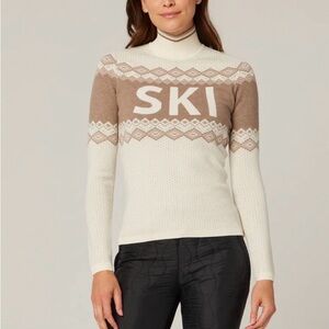 Alp N Rock Goldie Mockneck Sweater in Ivory